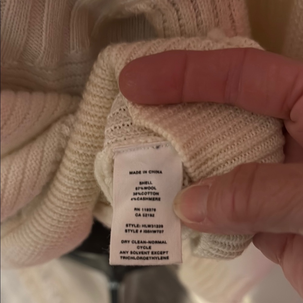 Helmut Lang Cream Women's Sweater size large - Picture 6 of 7